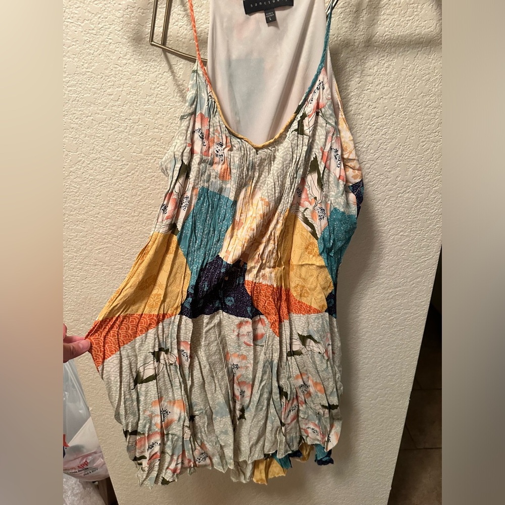 Anthropology dress many colors